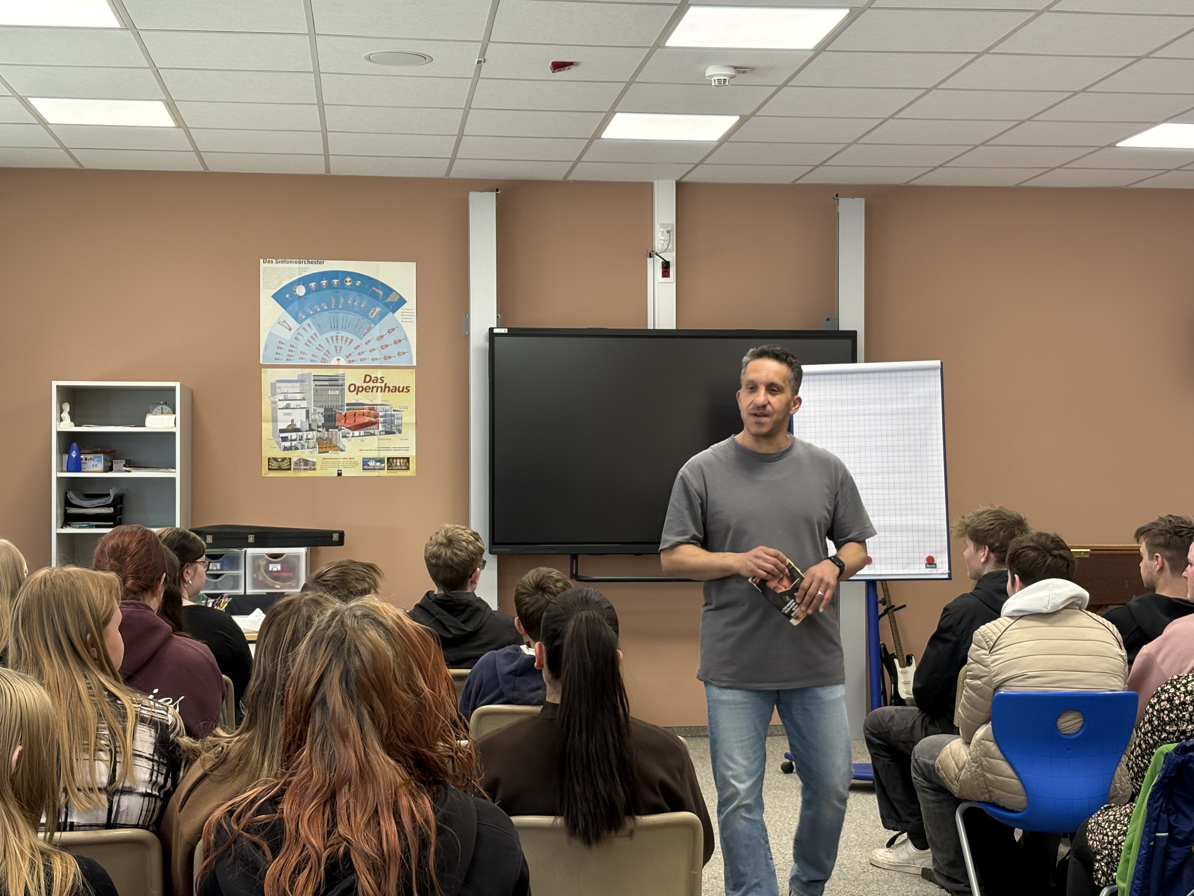 Fadi Saad an der SiH Aerzen